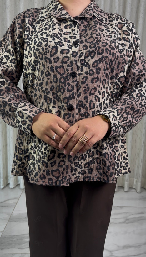 شومیز پلنگی